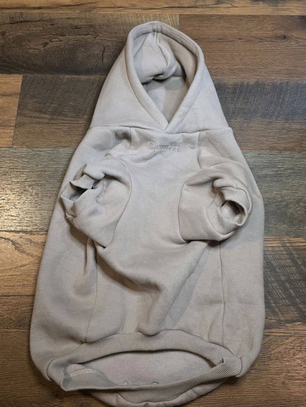 Comfrt PAW Signature Dog Beige (Bone) Hoodie